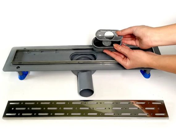 Душовий канал Maxiflow Prime Legal 50 см решітка Дощ 4024.0Y050K.050.1 | Зображення 4