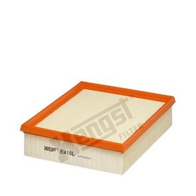 Фильтр воздушный Renault Laguna 1.6-3.0 i/dCi 99-, Hengst, E415L,