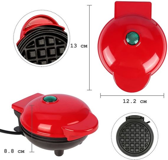 Вафельниця з антипригарним покриттям XPRO XL-287 (41491-_250) | Зображення 7