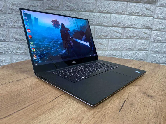 Ноутбук Сенсорний Dell XPS 9560 15.6"4K/IPS/i7 7700HQ/16Gb/SSD512/GTX1050-4Gb | Зображення 1