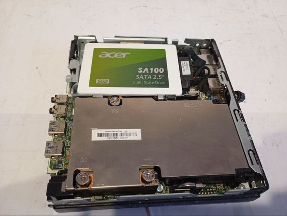 Неттоп Б-клас HP EliteDesk 800 G1 Mini USFF / Intel Core i5-4570S (4 ядра по 2.9 - 3.6 GHz) / 4 GB DDR3 / 120 GB SSD / Intel HD Graphics 4600 б/в | Зображення 5