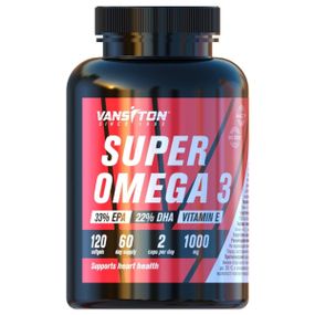 Омега для спорту Vansiton Super Omega 3 120 Caps