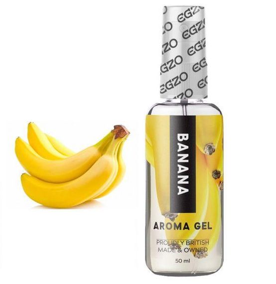 Їстівний гель-лубрикант EGZO AROMA GEL-Банан, 50 мл sexstyle