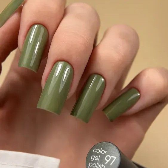 Гель-лак Valeri 097 "Золотистая олива" 6мл | Зображення 1