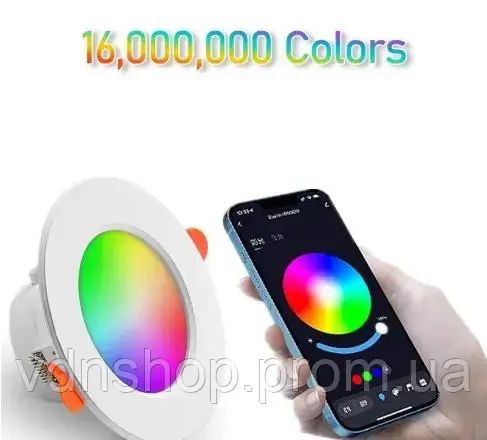 Світильник розумний Tuya Smart LED WiFi вбудований 2700-6500 K 10W | Зображення 3