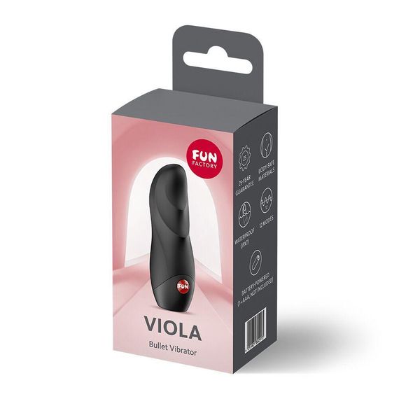 Вібратор Fun Factory Viola Black Sex Aura | Зображення 6