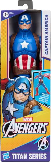 Игровая фигурка Капитан Америка 30 см Оригинал Marvel Titan Hero Captain America 12” Action Figure | Зображення 2