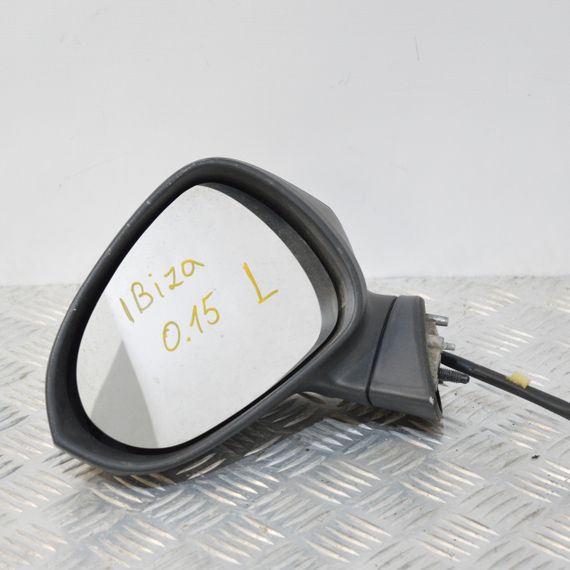 Дзеркало ліве Seat Ibiza IV 2008-2017 механічне Дзеркало ліве Сеат Ібіца 4 E9024456