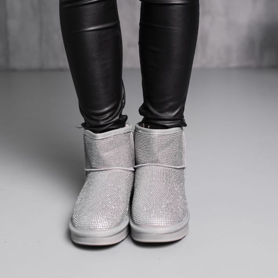 Уггі жіночі Fashion Ruby 3877 36 розмір 23 см Сірий | Зображення 1