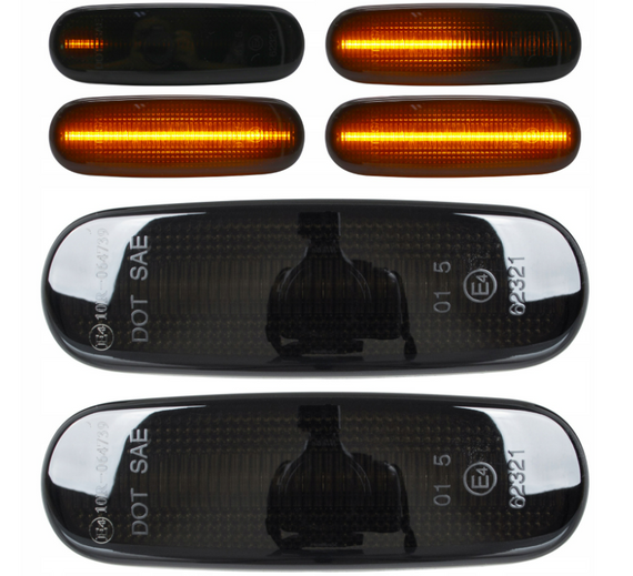 FIAT IDEA (от 2003-) динамические повторители поворотов (правый+левый комплект), Фиат Идеа