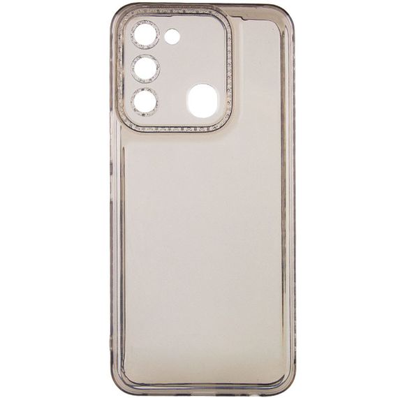 Чохол TPU Starfall Clear для TECNO Spark 8C Сірий | Зображення 1