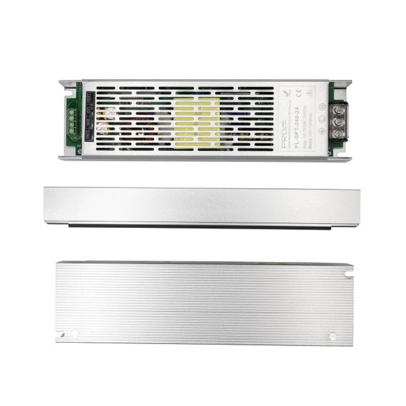Блок питания PROLUM SLIM 2в1 Triac/0-10V 240 Вт (DC24V IP20 10 А) СЕРИЯ «SPT» PRO | Зображення 1