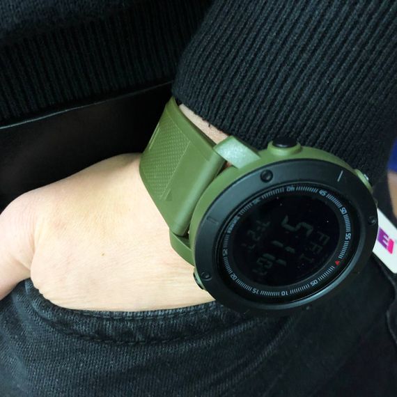 Тактичні годинники для ЗСУ, Армійські наручні годинники з таймером Повсякденні спортивні NR-46 | Зображення 1