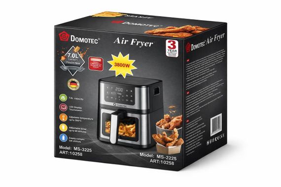 Аэрофритюрница DOMOTEC Air Fryer MS-3225 | Зображення 7