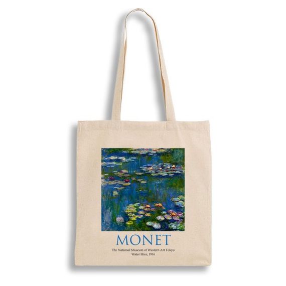 Екошопер Букопт ВК4063 MONET «Водяні лілії» бежевий | Зображення 1