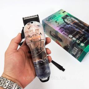 Мужской набор для стрижки волос аккумуляторный VGR V-690, Машинка для стрижки волос мощная JR-83