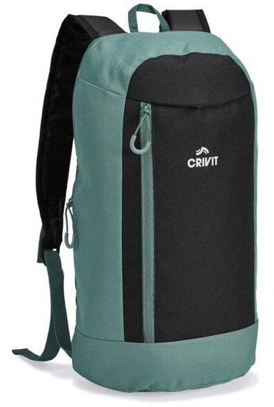 Небольшой городской рюкзак 10L Crivit Mini черный с зеленым | Зображення 1
