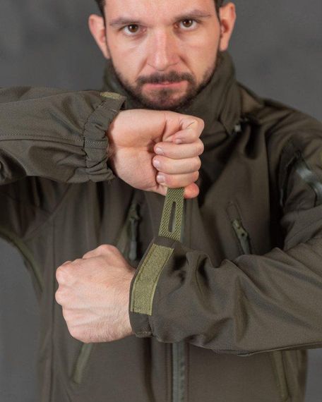 Тактична куртка софтшел Kord second generation oliva ВТ4675 | Зображення 8