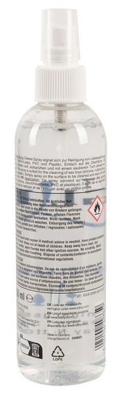 Очищувач для іграшок Just Glide Cleaner 250 ml Sex Aura | Зображення 2