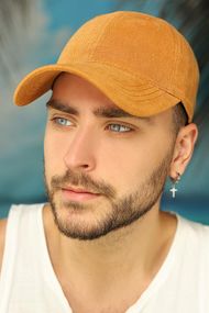 Мужская бейсболка «Fashion cap» (1613) песочный