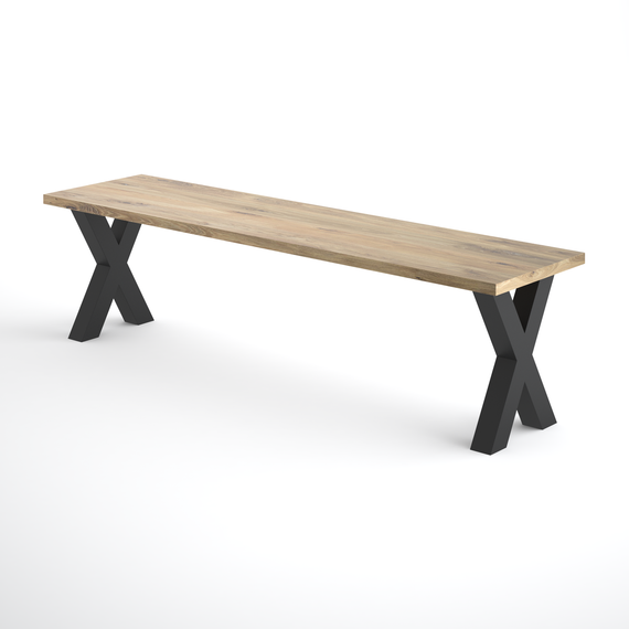 Опора для лавки з металу 300×100mm, H=420mm | Зображення 2