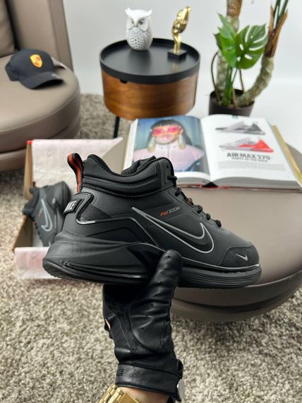 Чоловічі зимові кросівки Lunar Apparent Grey Black Fur  , В'єтнам 46 29- 29.5 см | Зображення 4