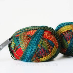 Шкарпеткова пряжа Schoppel Zauberball Crazy, 1564