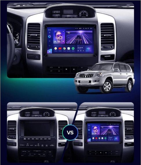 Автомагнітола з Android 10.0 XPRO для Toyota Prado 2002-2009 (MER-12593_8286) | Зображення 4