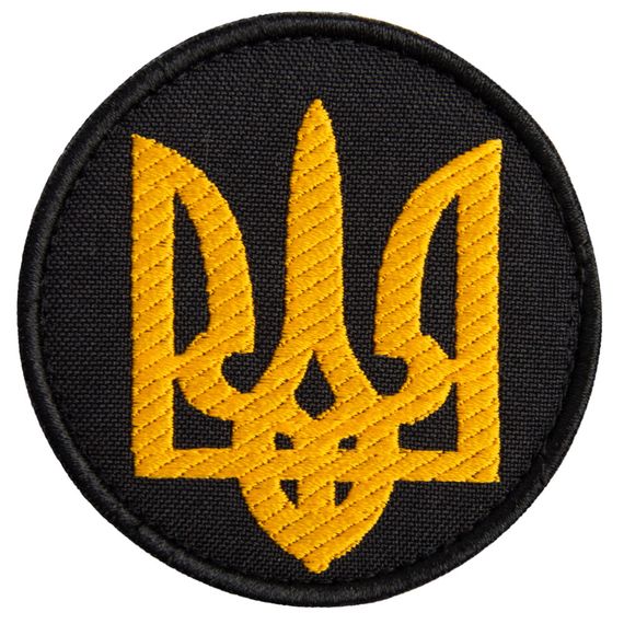 Шеврон IDEIA 86900 Україна   габардин Чорний