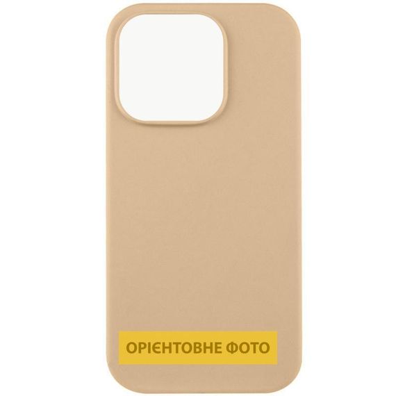 Чохол Silicone Case Full Protective (AA) NO LOGO для Apple iPhone 17 Air (6.5") Бежевий / Desert Gold