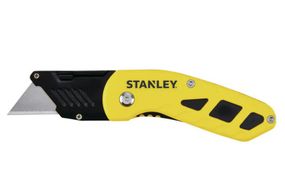 Ніж Stanley складаний з фіксованим лезом для оздоблювальних робіт, довжина ножа 160 мм (STHT10424-0)