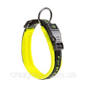 Нашийник для собак Ferplast Sport Dog С15/35 нейлоновий жовтий 1.5х25-35 см 78003828