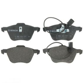 Гальмівні колодки Bosch дискові передні FORD Galaxy/SEAT Alhambra/VW Transporter T4 0986424777