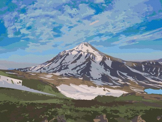 Картина за номерами Art Craft "Вулкан Лінканкабур. Чилі" 40х50 см 10529-AC