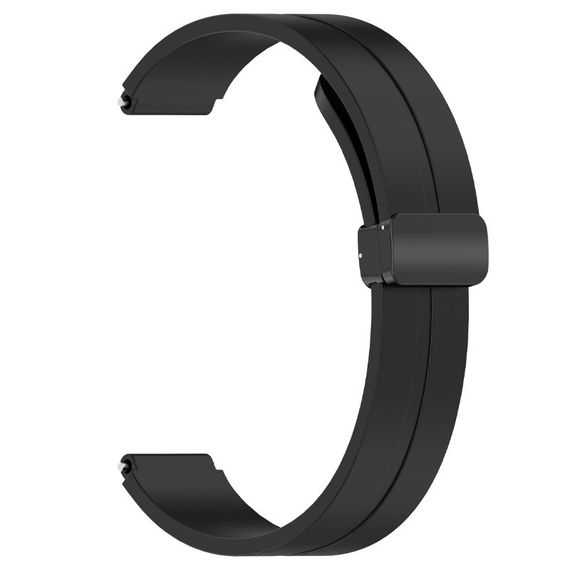Ремінець Line Magnetic для Xiaomi Mi Band 9/8 Чорний / Black | Зображення 1
