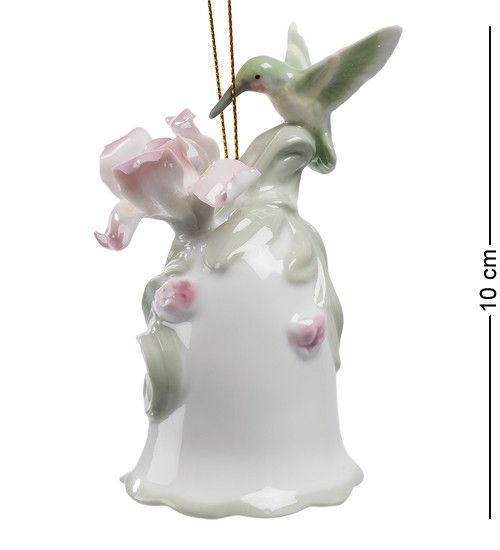 Порцелянова статуетка Hummingbird Bloom 10 см