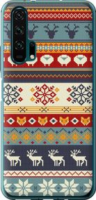 Чехол на Huawei Honor 20 Pro Рождественский орнамент "3303u-1702-17620"