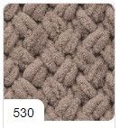 Плед плюшевий 85*85см колір 530 ручної роботи з пряжі пуфі узор плетінка