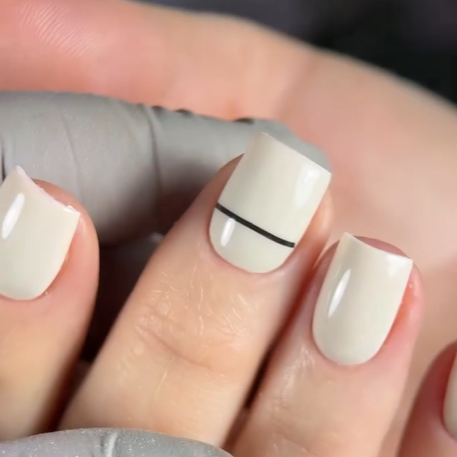 Гель-лак Valeri 143 "Слонова кістка" 6мл | Зображення 1