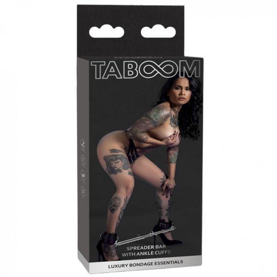 Розпірка Taboom Luxury Bondage Essentials, регульована ширина, срібляста Sex Aura | Зображення 1