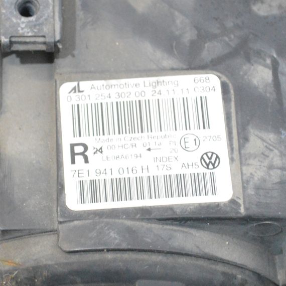 Фара права Volkswagen Transporter T5 2010-2015 рестайлінг Фара передня права Фольксваген Транспортер т5 7E1941016H | Зображення 4