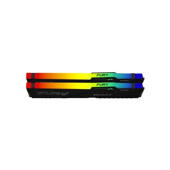 Модуль памяти для компьютера DDR5 32GB (2x16GB) 5200 MHz Beast RGB XMP Kingston Fury (ex.HyperX) (KF552C40BBAK2-32) | Зображення 2