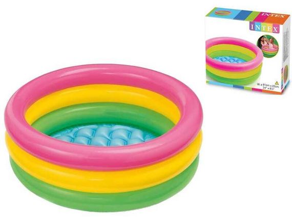 Intex Басейн 57107 NP (12) розміром 61х22см, об'ємом: 33л, від 1 до 3 років | Зображення 1