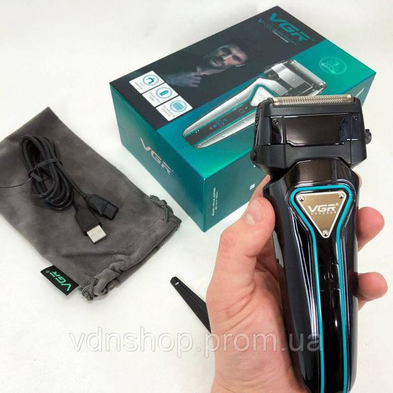 Хорошая бритва портативная, Бритва для бороды электронная Портативная профессиональная RP-78 | Зображення 4