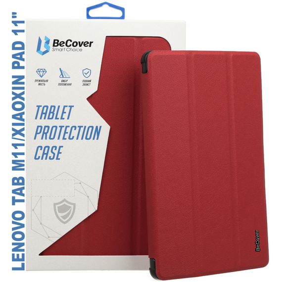 Чохол до планшета BeCover Smart Case Lenovo Tab M11 (2024) TB-TB330FU/Xiaoxin Pad 11 (2024) 11" Red Wine (710458) | Зображення 5