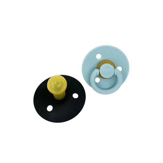 Набір з двох пустушок латексних MGZ-0518-5 кругла | Зображення 1