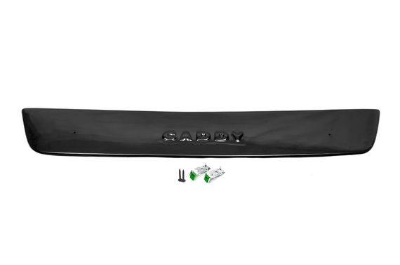 Зимова накладка на решітку (нижня) Глянцева для Volkswagen Caddy 2010-2015рр | Зображення 2