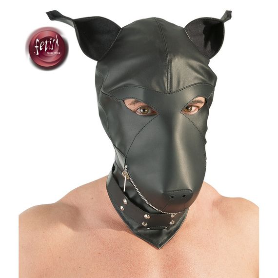 Маска - 2490099 Fetish Collection Dog Mask Black Sex Aura | Зображення 4
