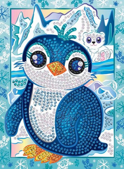 Набор для творчества Sequin Art SMOOGLES Пингвин SA1817 (SA1817) | Зображення 1