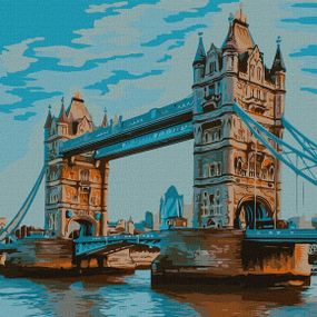 Картина по номерам "Тауэрский мост" KHO3598 50х50 см